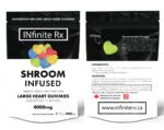 INfinite Rx Shroom Infused Albino Penis Envy Edition Large Heart Gummies Edibles (4000mg) - Image 3